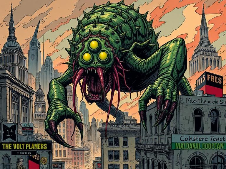 Kaiju Klash Concept Art